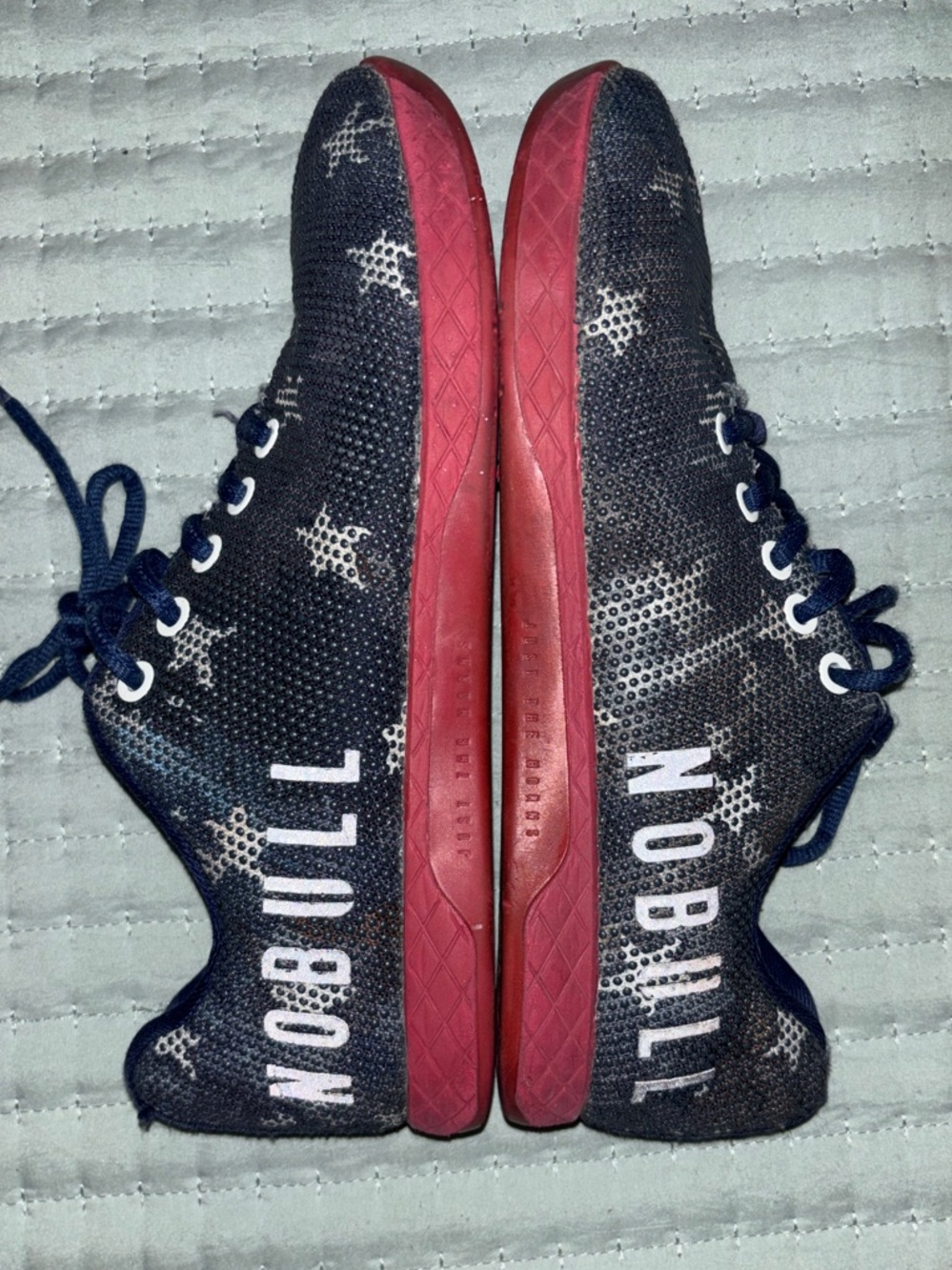 NOBULL Vintage Flag SuperFabric CrossFit Trainers - W8.5/M7